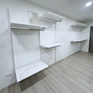 沖孔柱壁柱陳列架W24