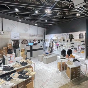 壁面洞洞板/木背板展示層板架
