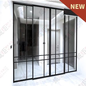 懸吊式對開鋁框拉門WSP392