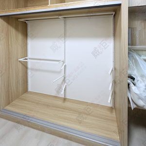 沖孔柱壁柱陳列架W26-住家更衣間