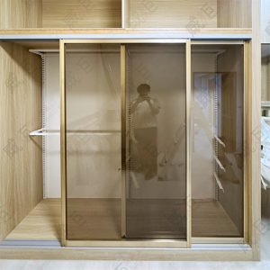 沖孔柱壁柱陳列架W26-住家更衣間