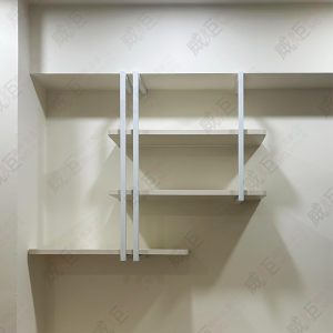 造型鎖壁式多層層板陳列架