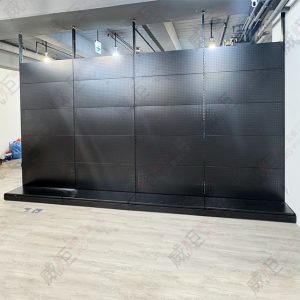 頂天立地雙面洞洞板/沖孔柱底台陳列架