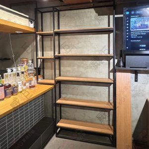 工業風不規格造型層板陳列架