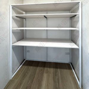 簡約壁柱置物層板架