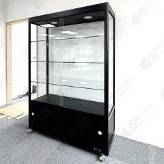 玻璃底櫃展示立櫃S-9