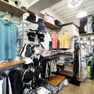 槽板中島/壁面架-實做案例S3 高爾夫球用品店