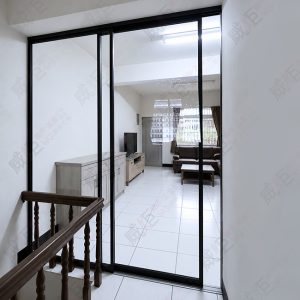 地軌式鋁框拉門WSP421