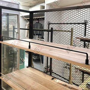 鐵製m字圓管擋桿/擋邊條(木層板用)