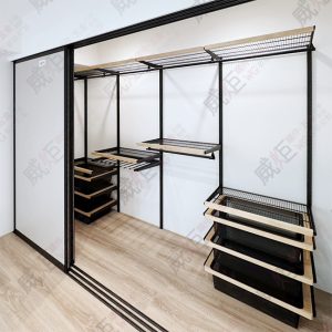 多功能住家更衣間/展示間/金屬衣櫃W45