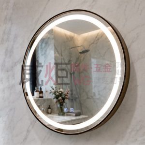 智能鋁框圓鏡(三款)