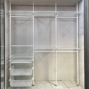 頂天立地多功能住家更衣間/展示間/金屬衣櫃W40(門市有實品可參考)