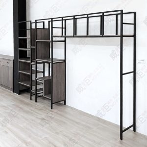 簡約工業風質感展示層板架