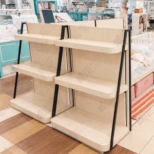 造型梯形壁面展示架