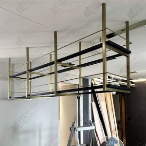 雙層雙色造型吊杯架