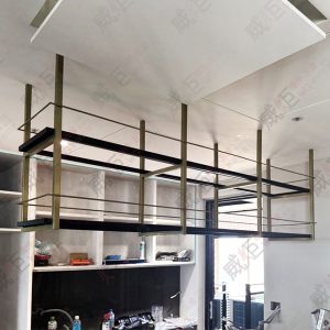 雙層雙色造型吊杯架