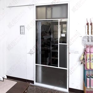 外掛式鋁框拉門WSP460